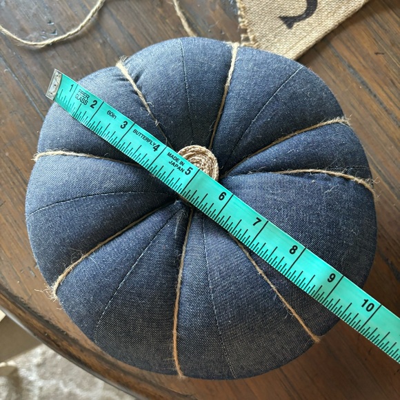 Five item fall thankful bundle of two pumpkins, sign, banner & espresso cup set - Picture 12 of 16